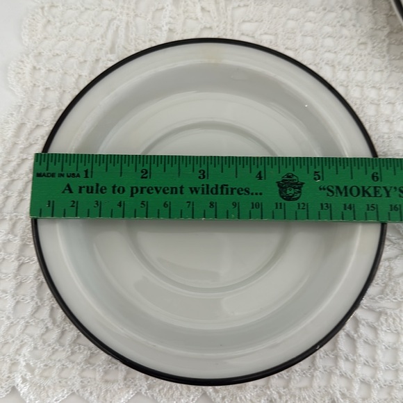 Royal Doulton Lambeth Stoneware Ting England Cup & Saucer 2 sets L.S. 1012 - Picture 9 of 10